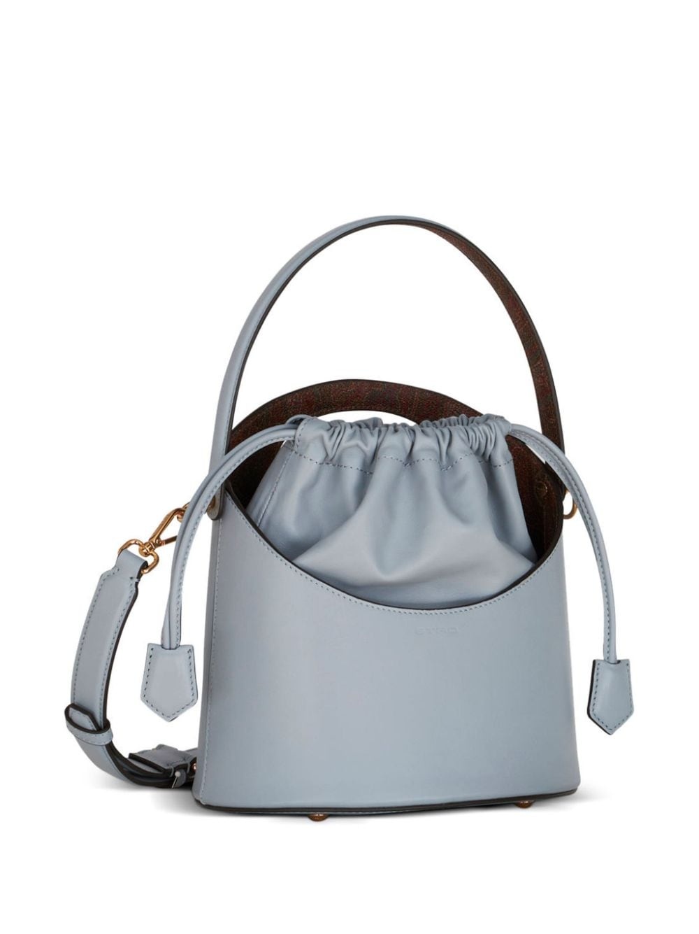 medium Saturno leather bucket bag - 5