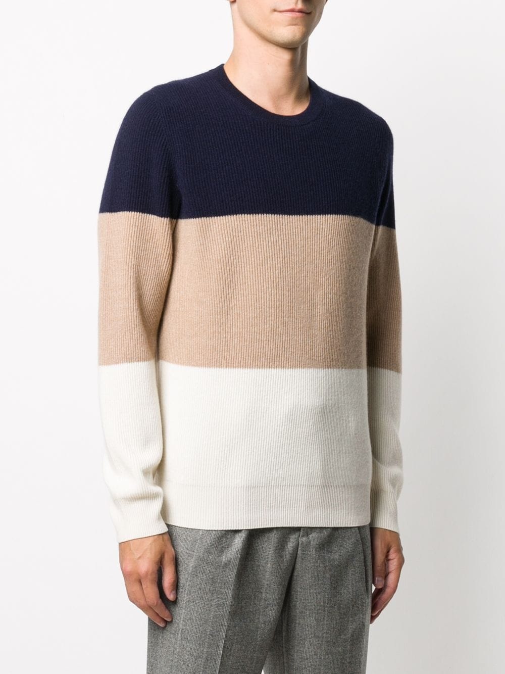 colour block jumper - 3