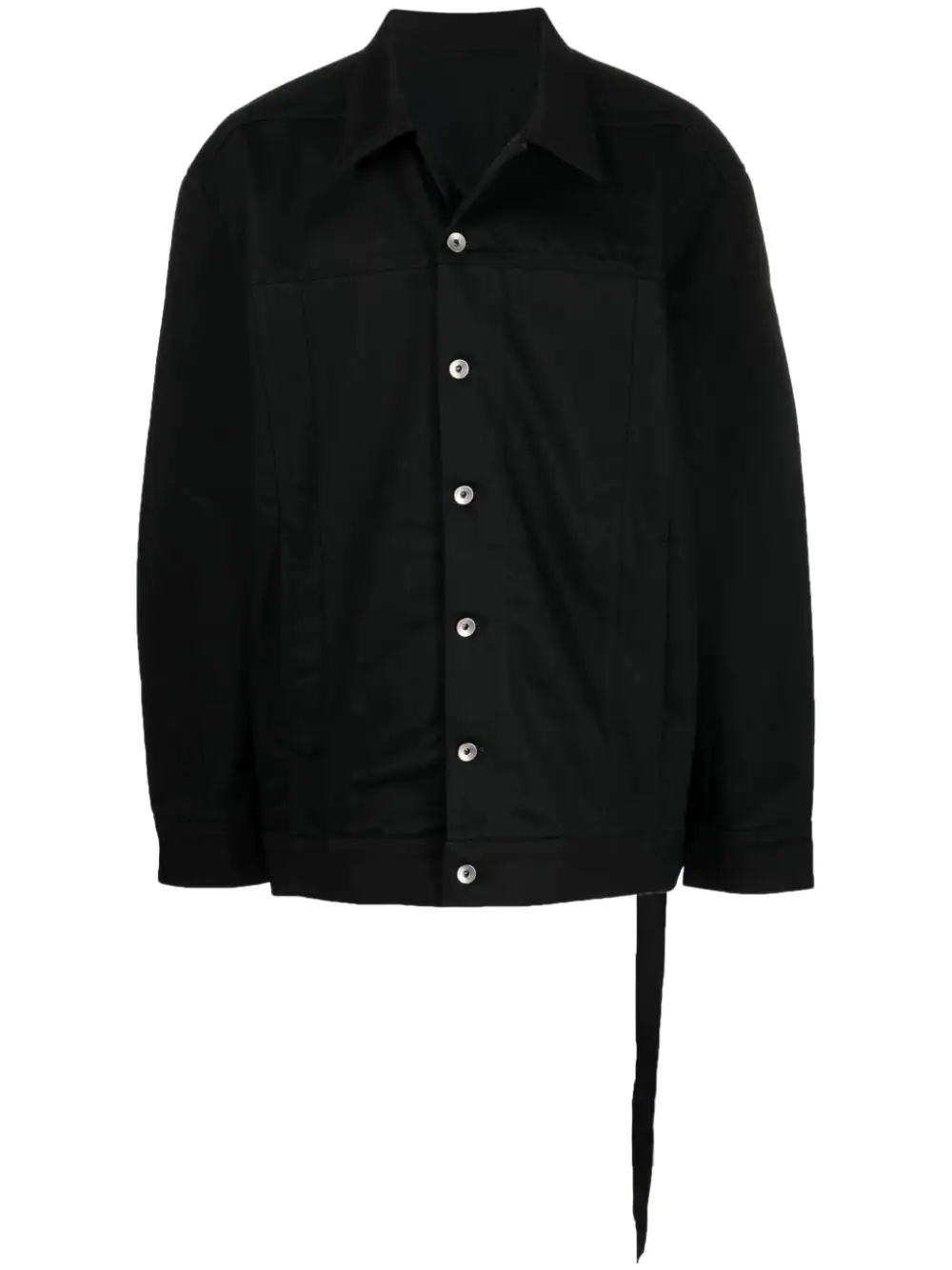 collared button-up jacket - 1