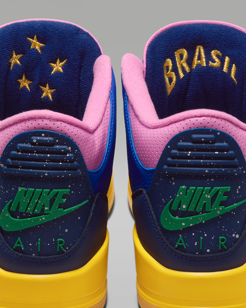 Air Jordan 3 Retro OG "Brazil" Basketball Shoes 9