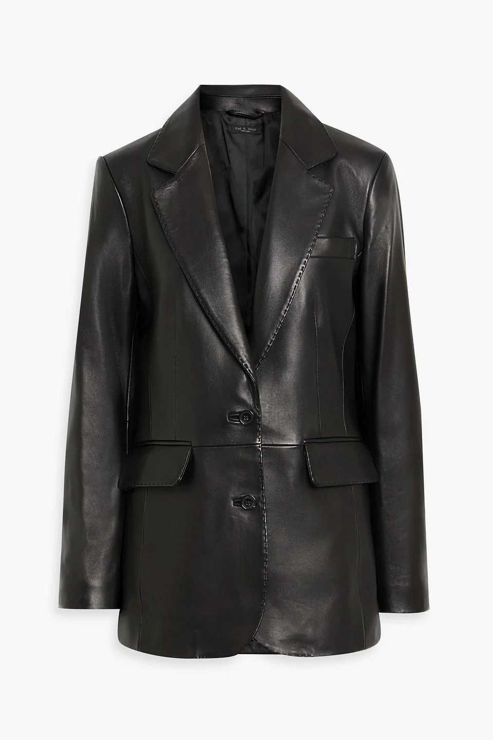 Ash leather blazer - 1