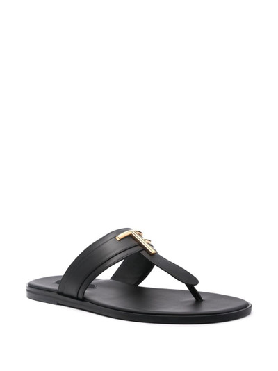 TOM FORD Brighton thong sandals outlook