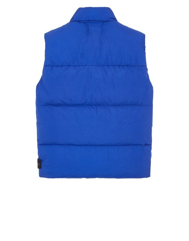 Stone Island G0423 GARMENT DYED CRINKLE REPS RECYCLED NYLON DOWN ULTRAMARINE BLUE outlook