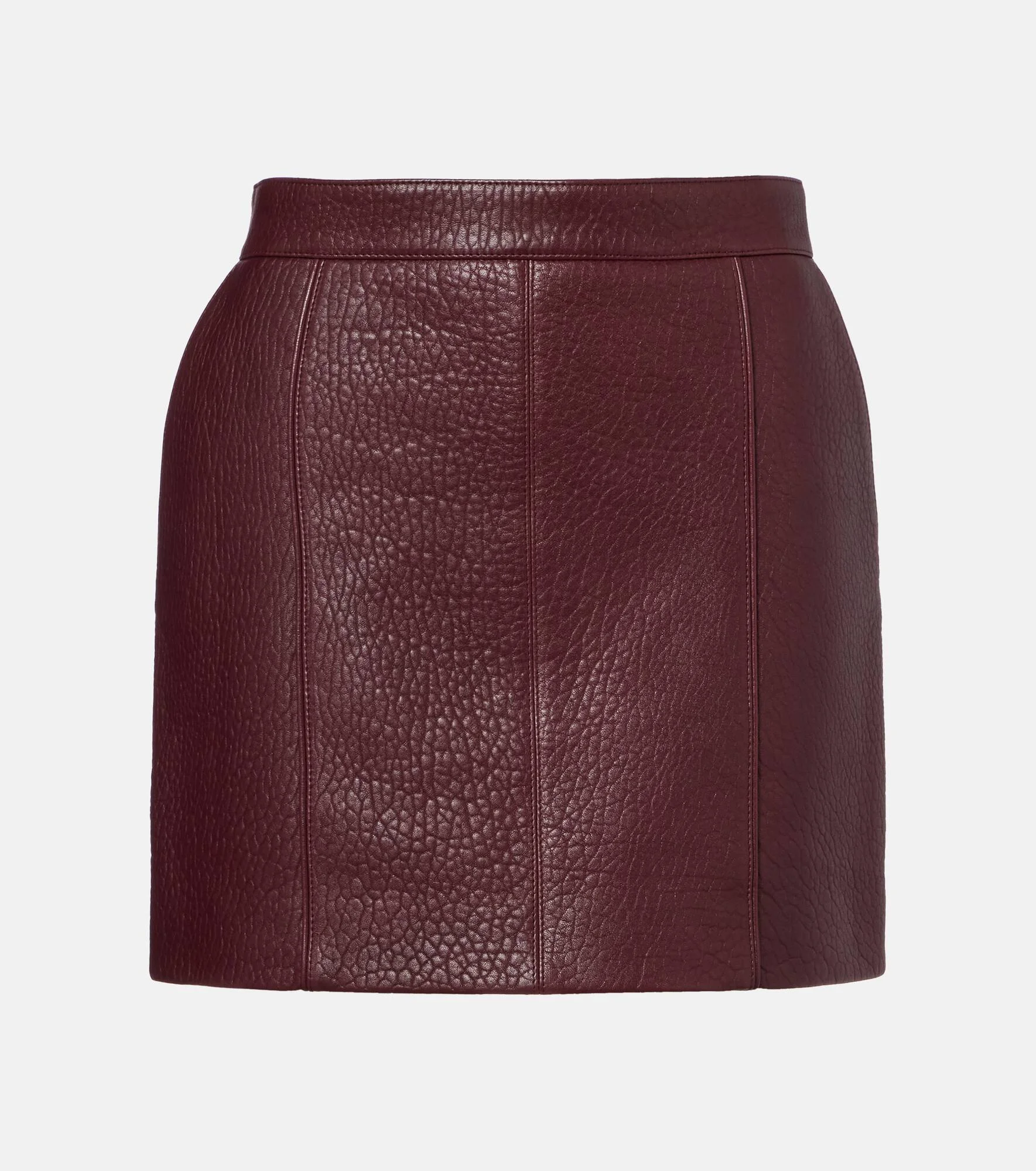 Leather miniskirt - 1