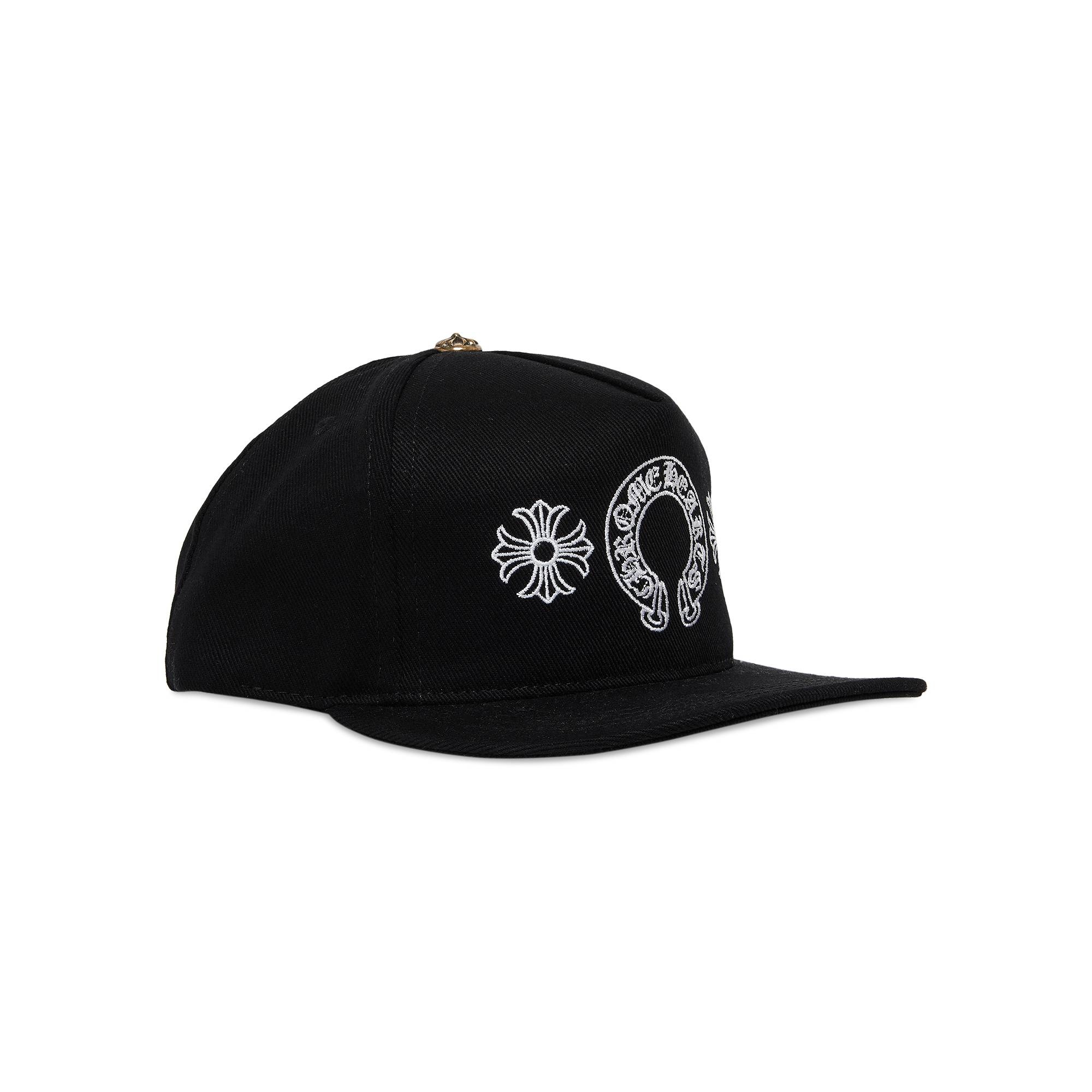 Chrome Hearts Horseshoe Denim Snapback 'Black' - 2