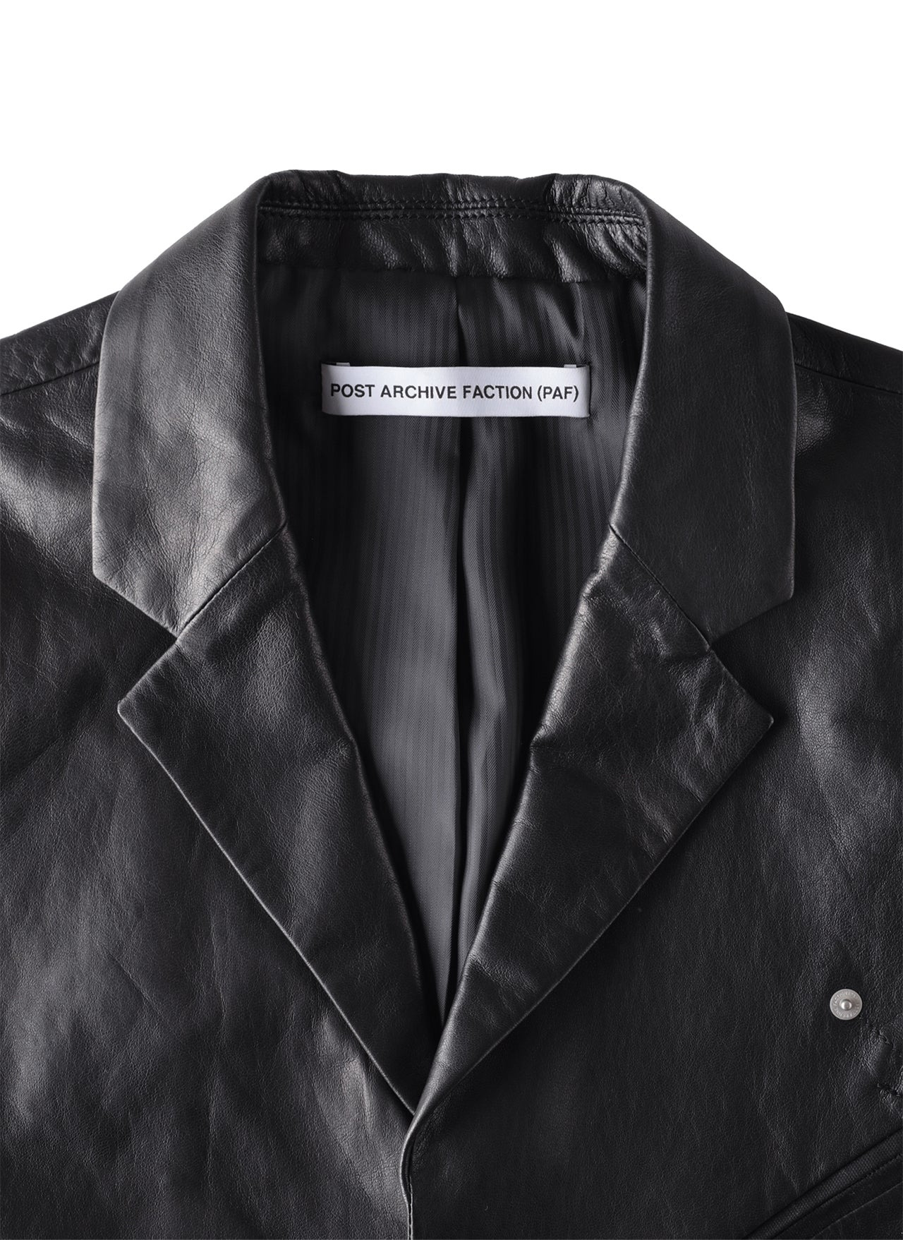 8.0 LEATHER JACKET CENTER (BLACK) - 7