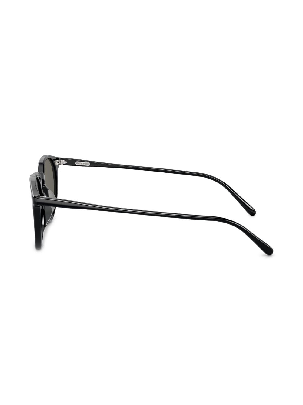 round-frame tinted-lenses sunglasses - 3