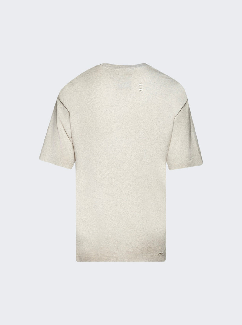 Maison MIHARAYASUHIRO Embellished Distressed Tee Grey outlook