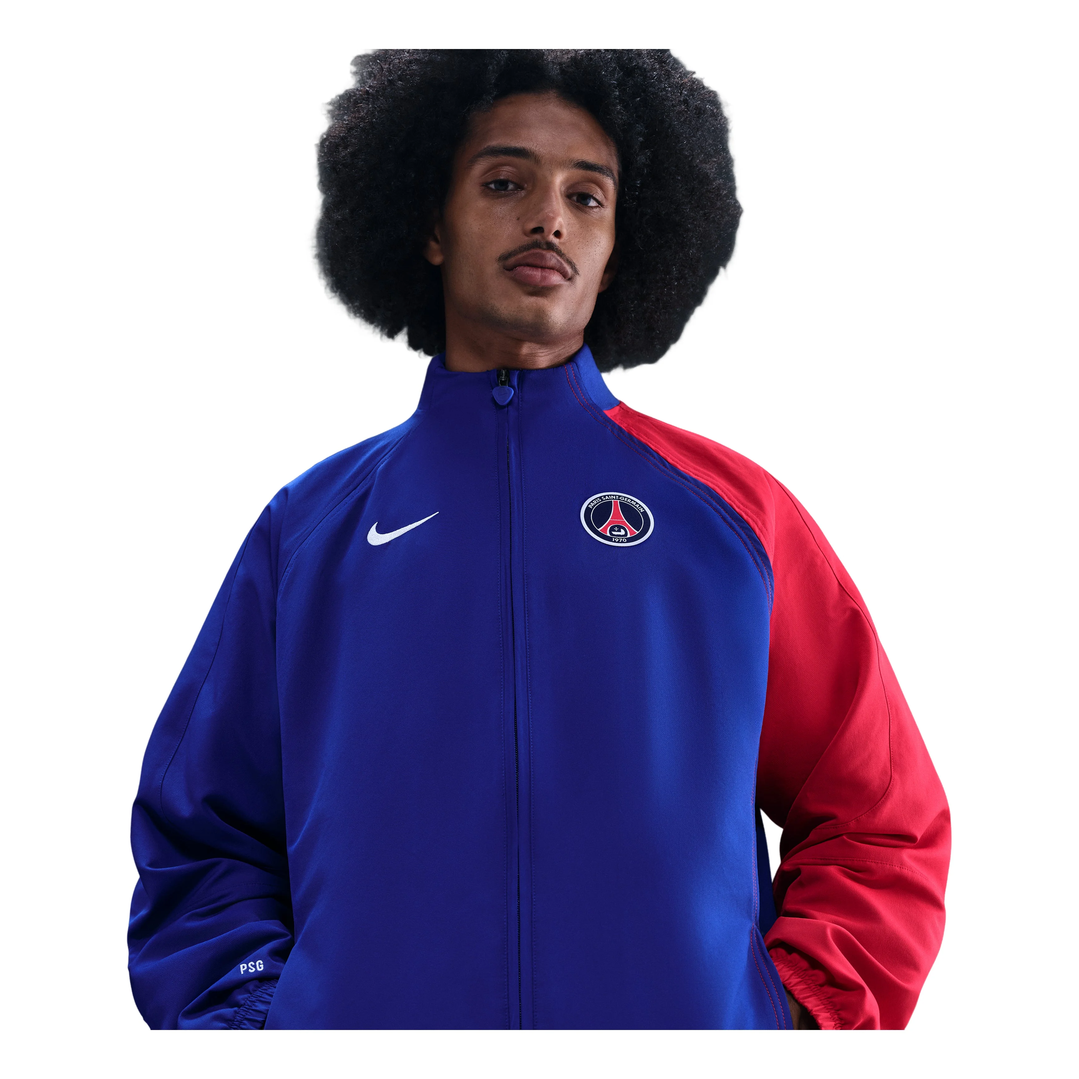Nike PSG 2004 Total 90 Reissue Track Jacket 'Old Royal University Red' IH1872-417 - 1