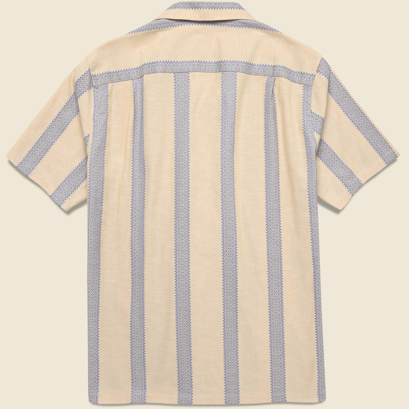 Portuguese Flannel Lousada Camp Shirt - Tan outlook