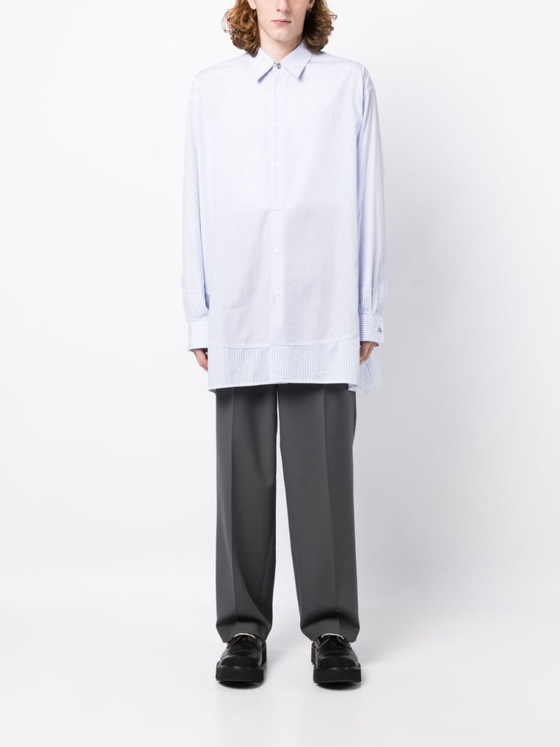 OAMC stripe-detailing cotton shirt outlook