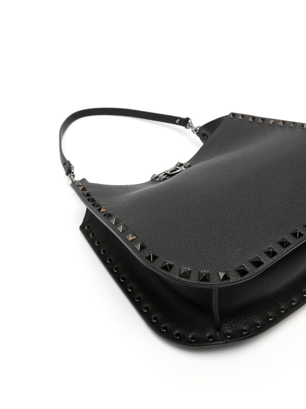 Rockstud leather shoulder bag - 3