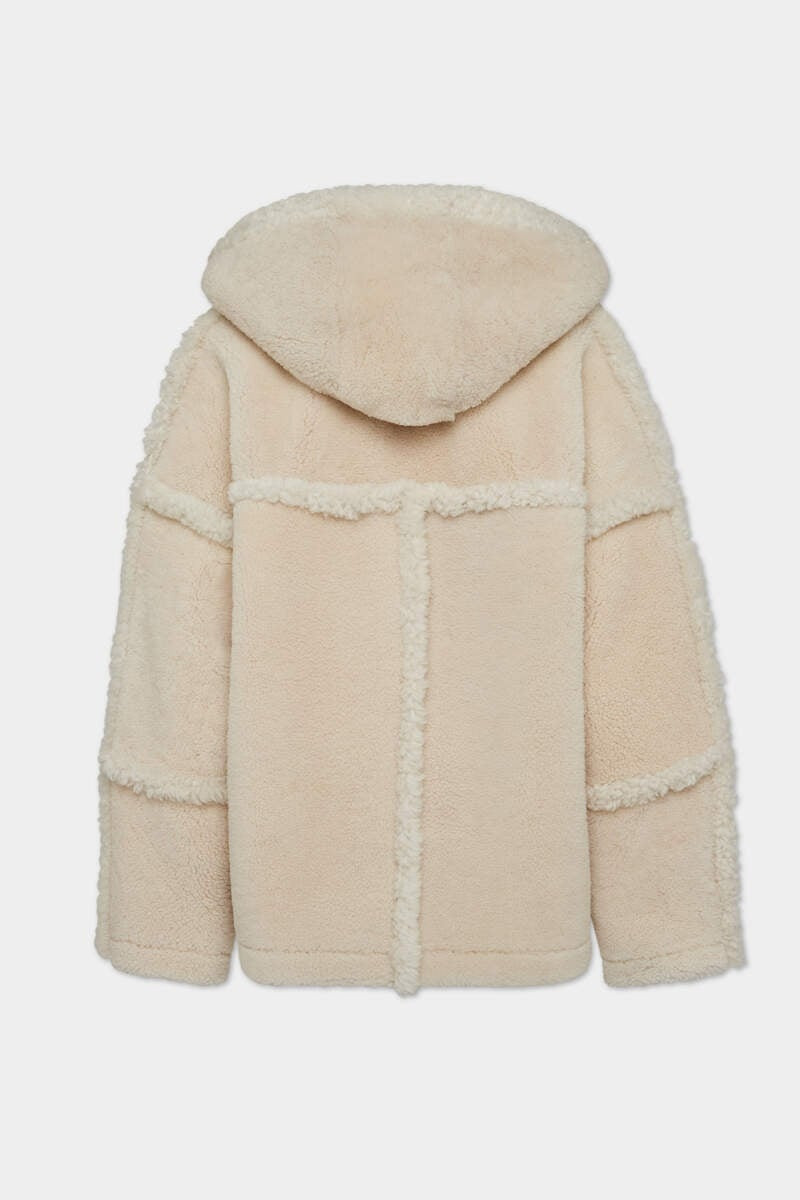 DSQUARED2 SHEARLING DUFFLE COAT outlook