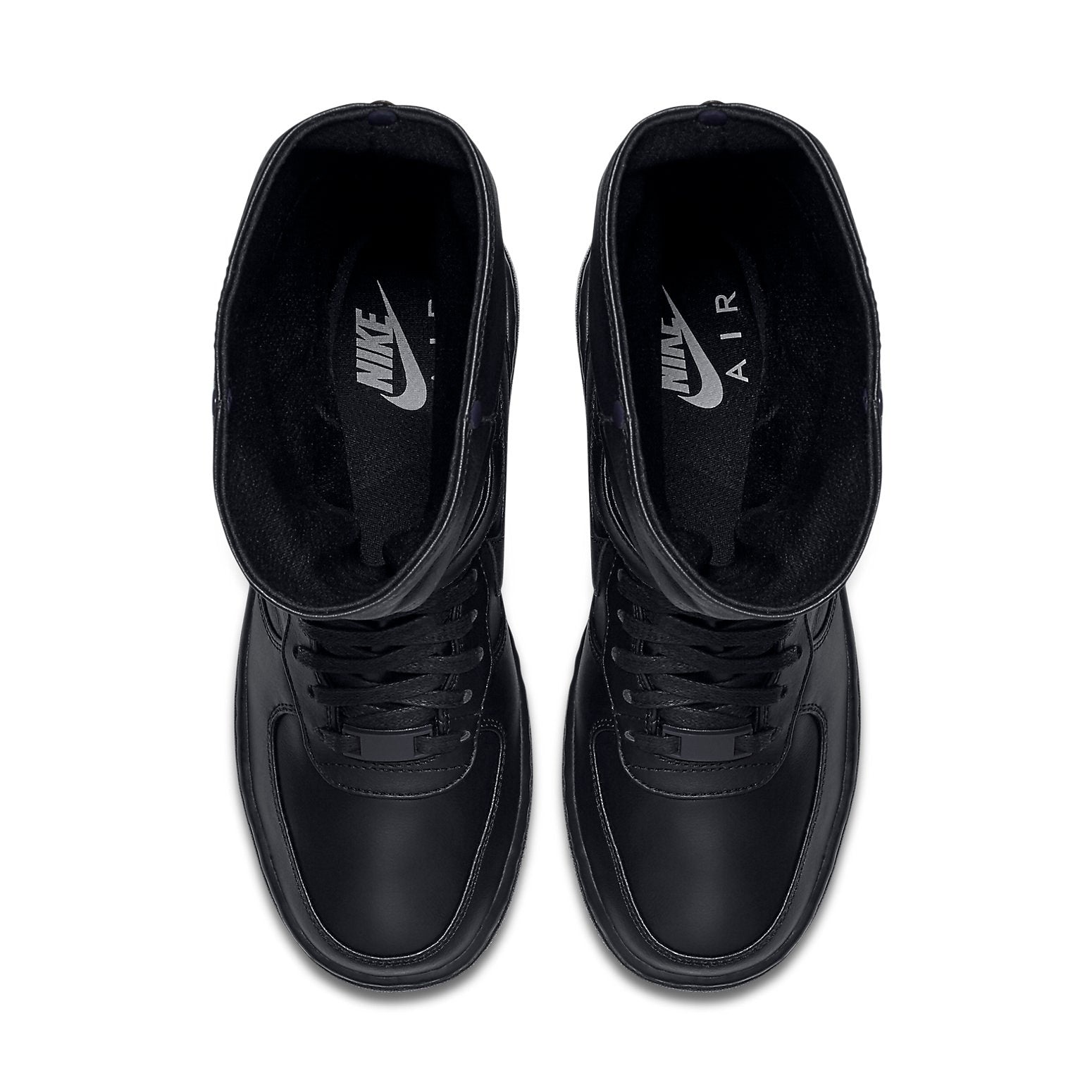 (WMNS) Nike Air Force 1 Upstep Warrior Shoes For Black 860522-001 - 4