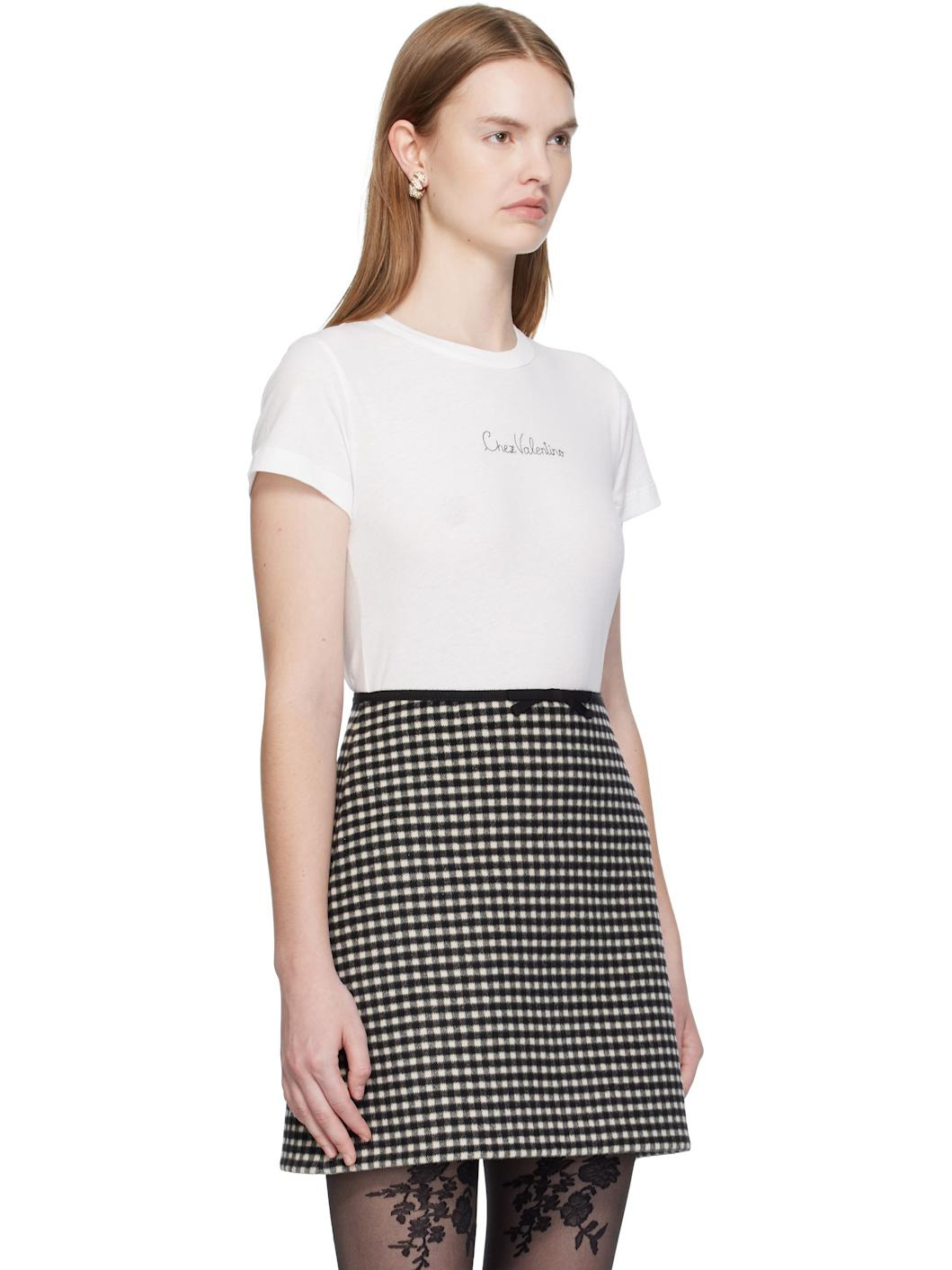 White Cotton T-shirt - 2
