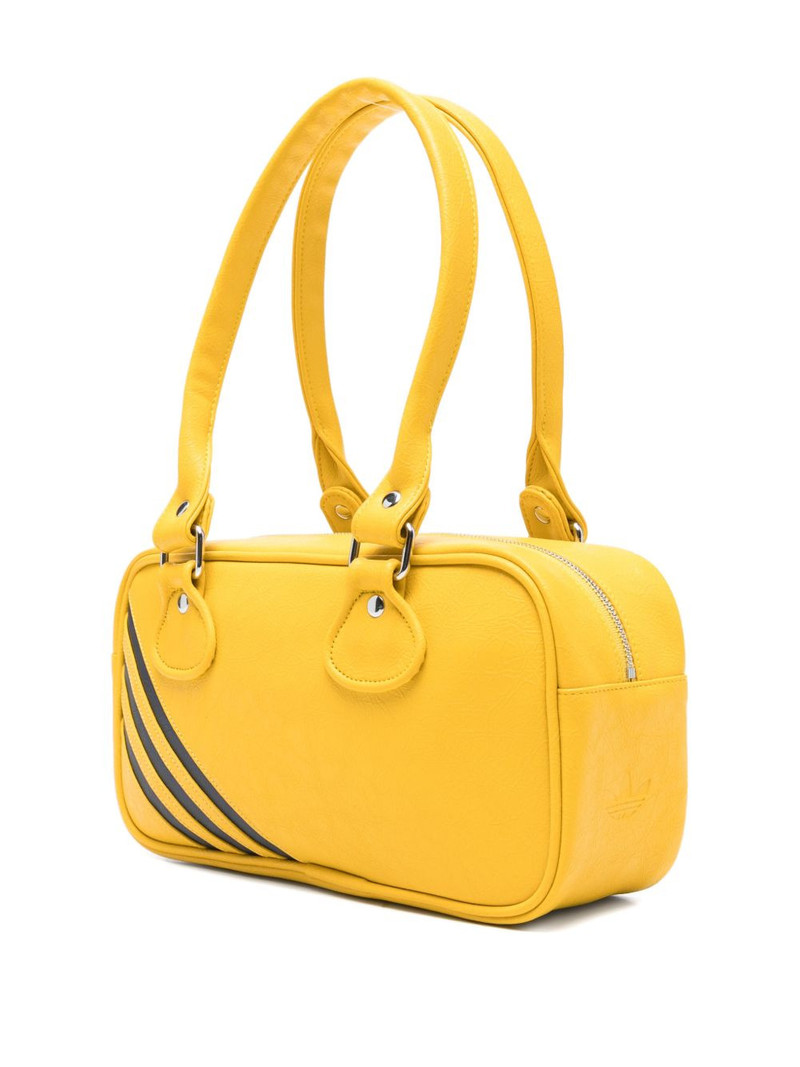 x MIaou 3-stripes-logo tote bag 3