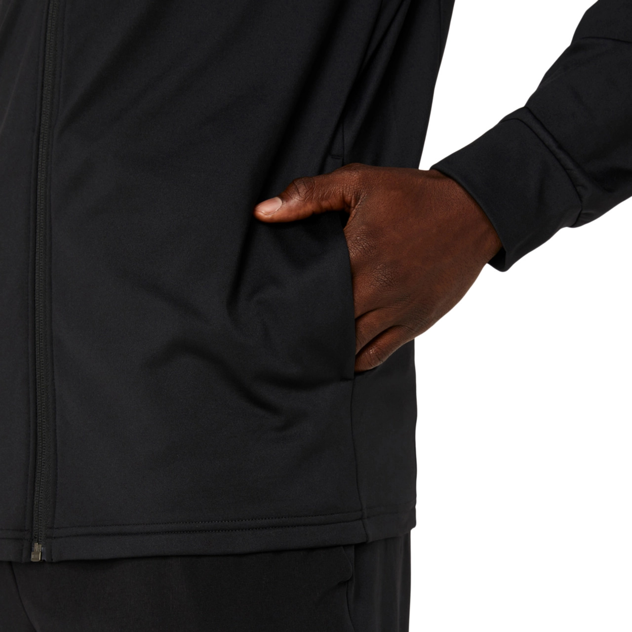 KNIT JERSEY FULL ZIP HOODIE - 5