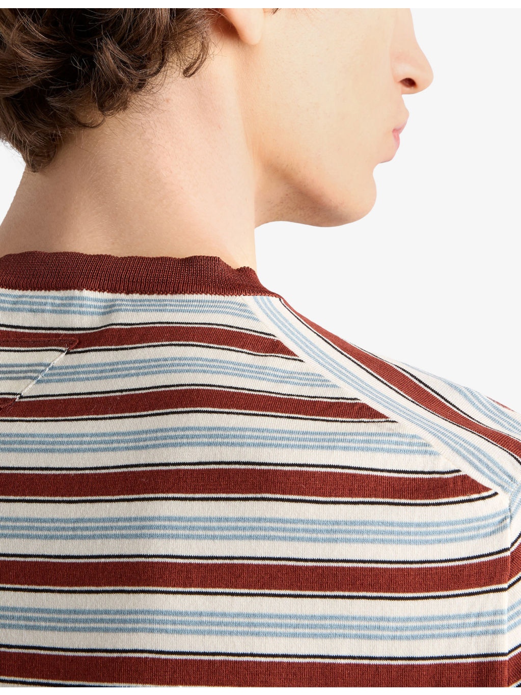 Striped Knitted Cotton Jumper - 5