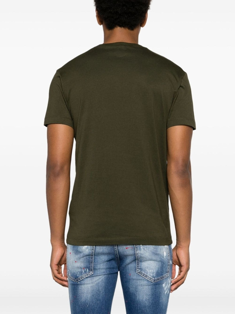 logo-plaque cotton T-shirt 4