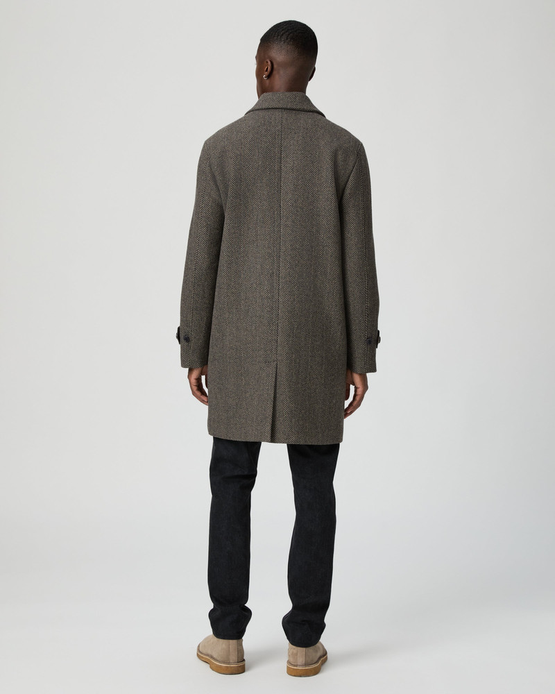 Brunetti Herringbone Coat 4