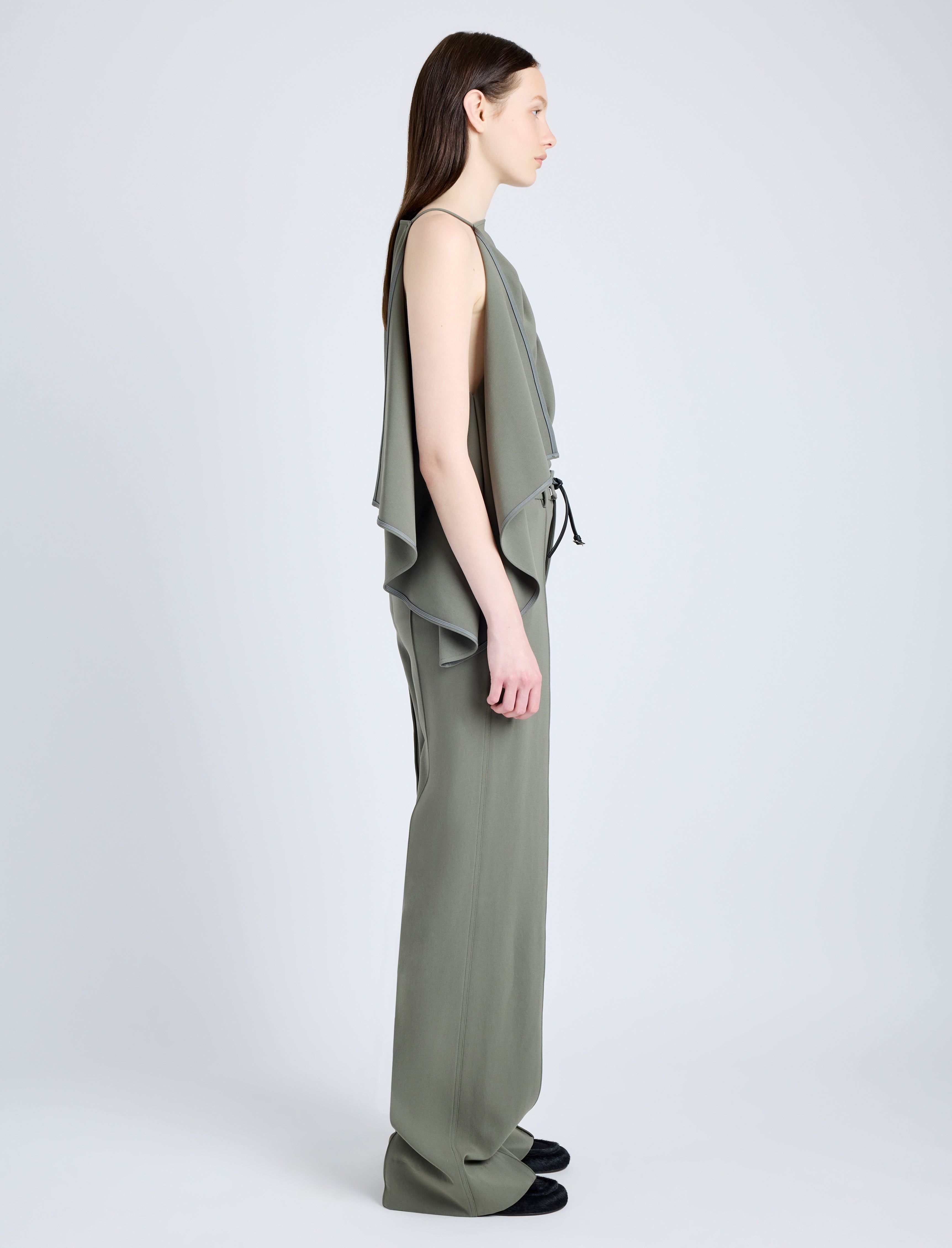 Alyssa Top in Matte Double Crepe - 4