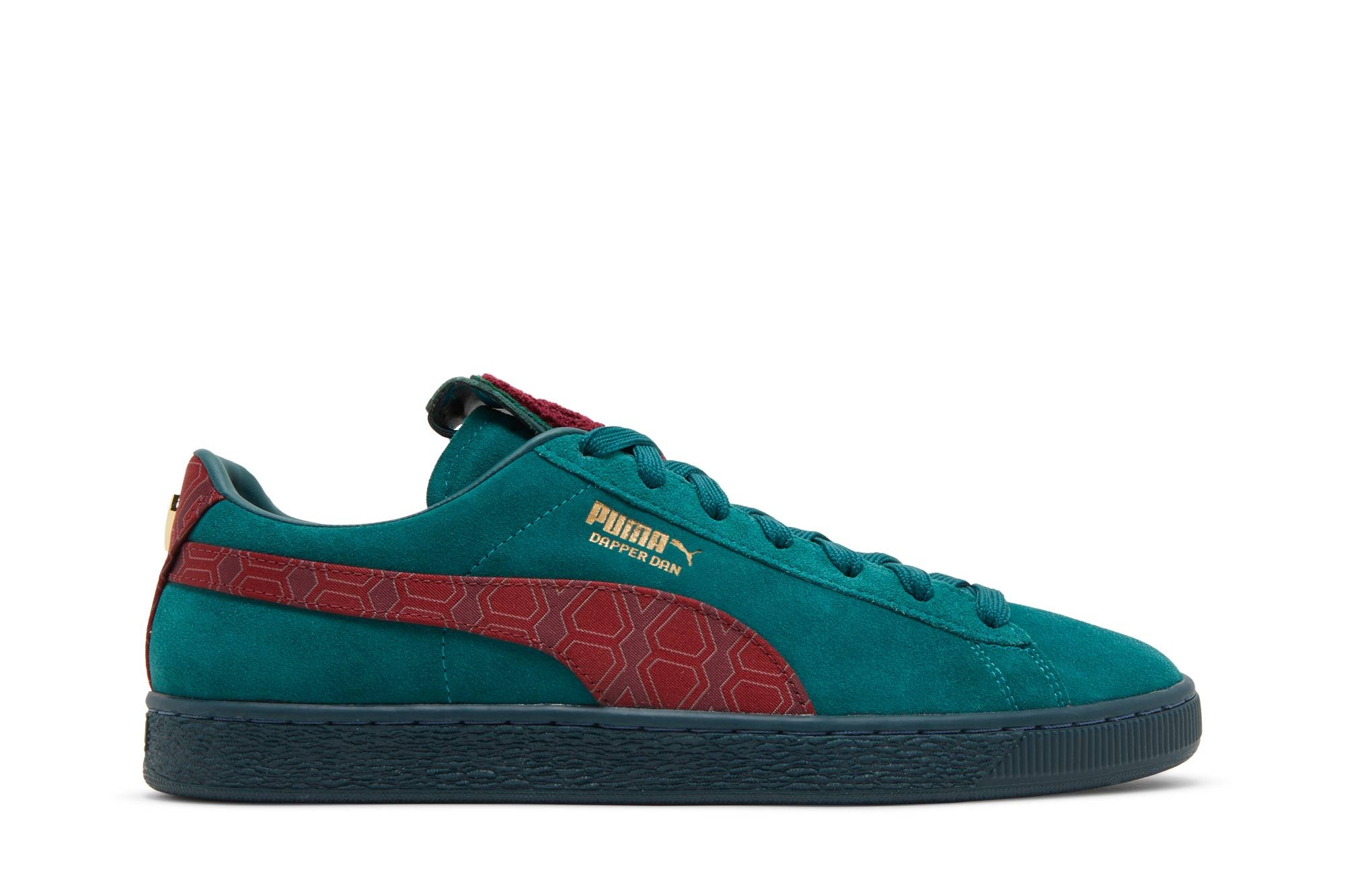 Dapper Dan x Suede 'Jacquard Print - Varsity Green' - 1