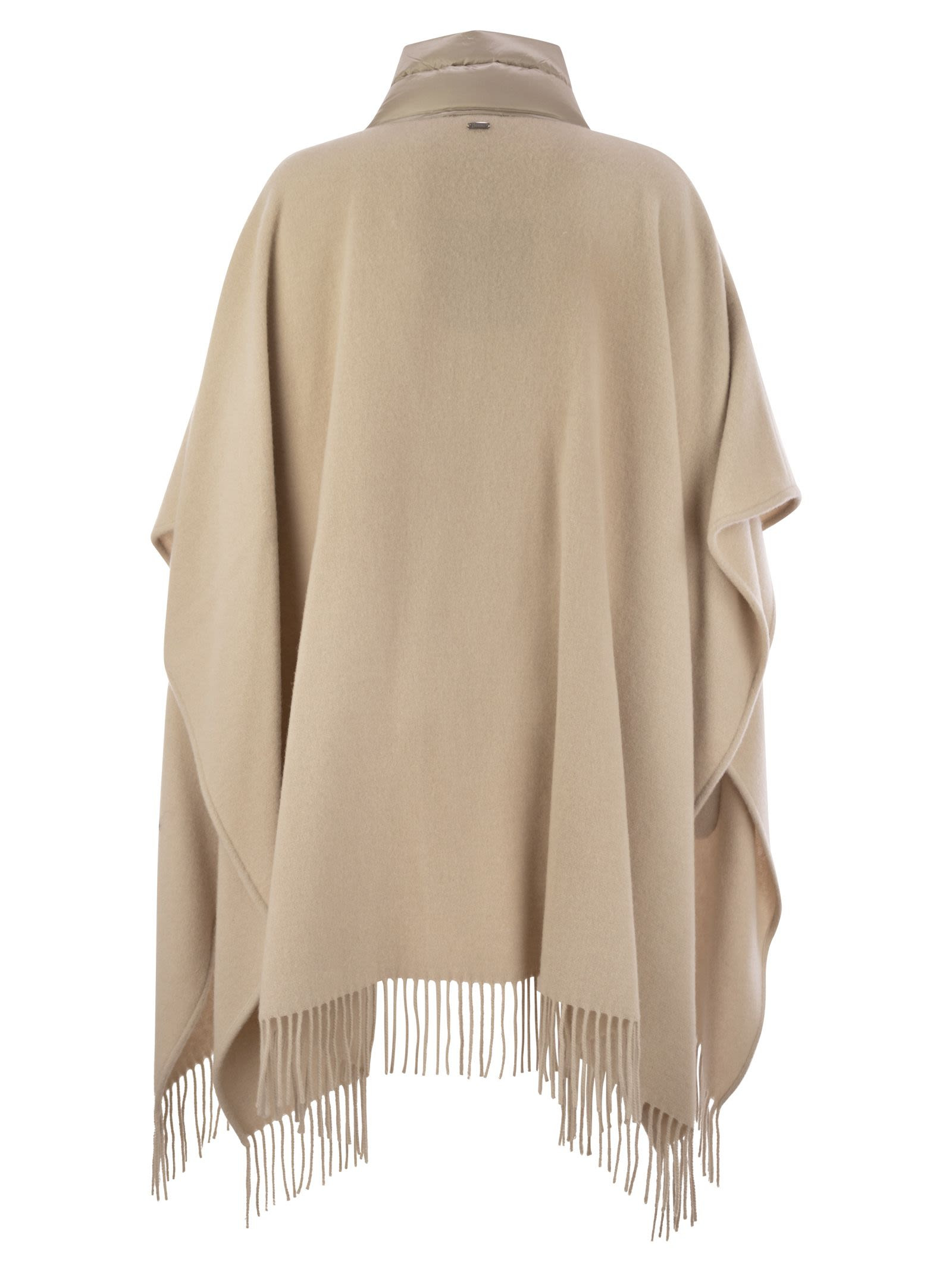 Herno Women Poncho Resort In Warmy E Nylon Ultralight - 2