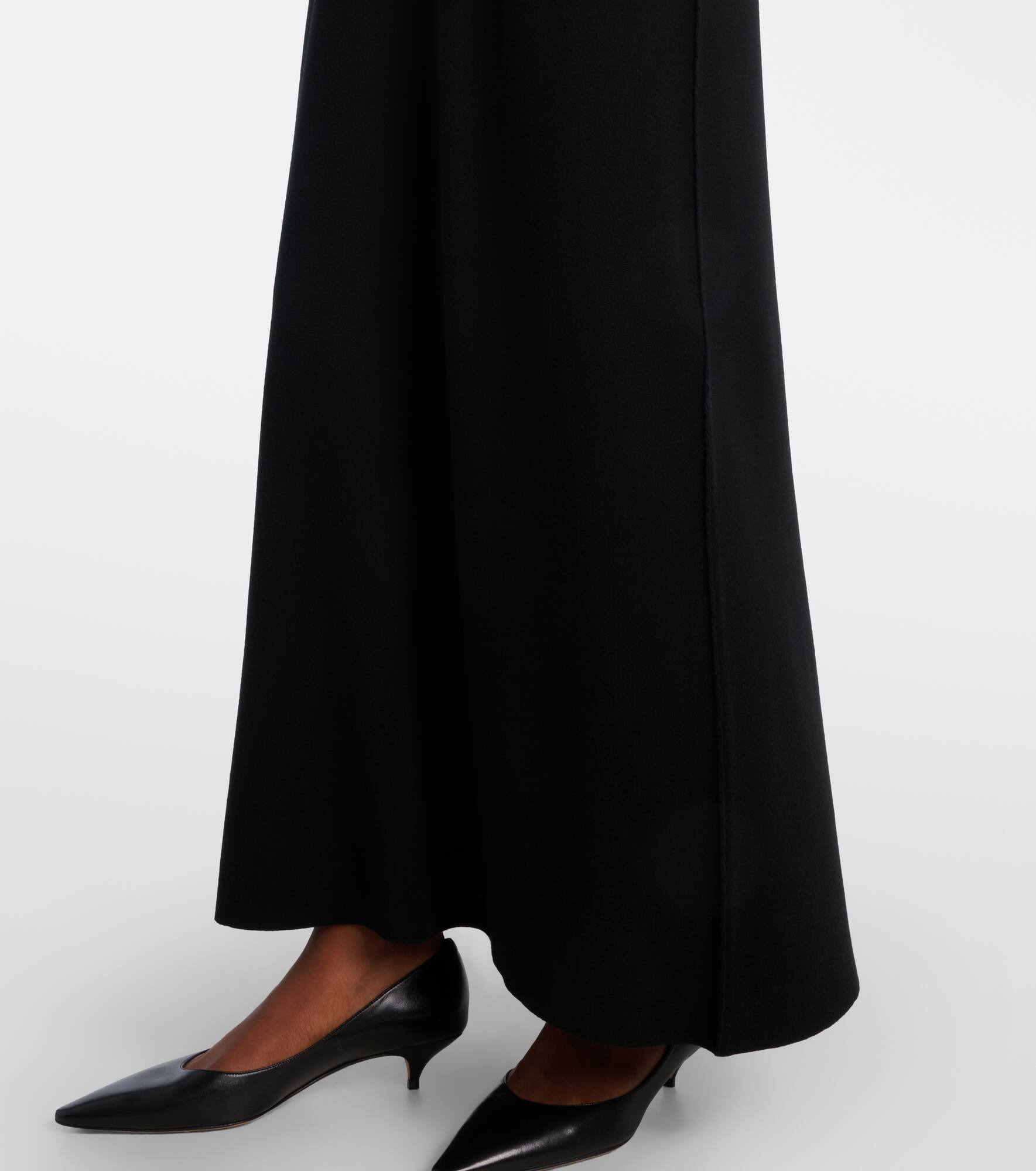 Leoline turtleneck virgin wool maxi dress - 6