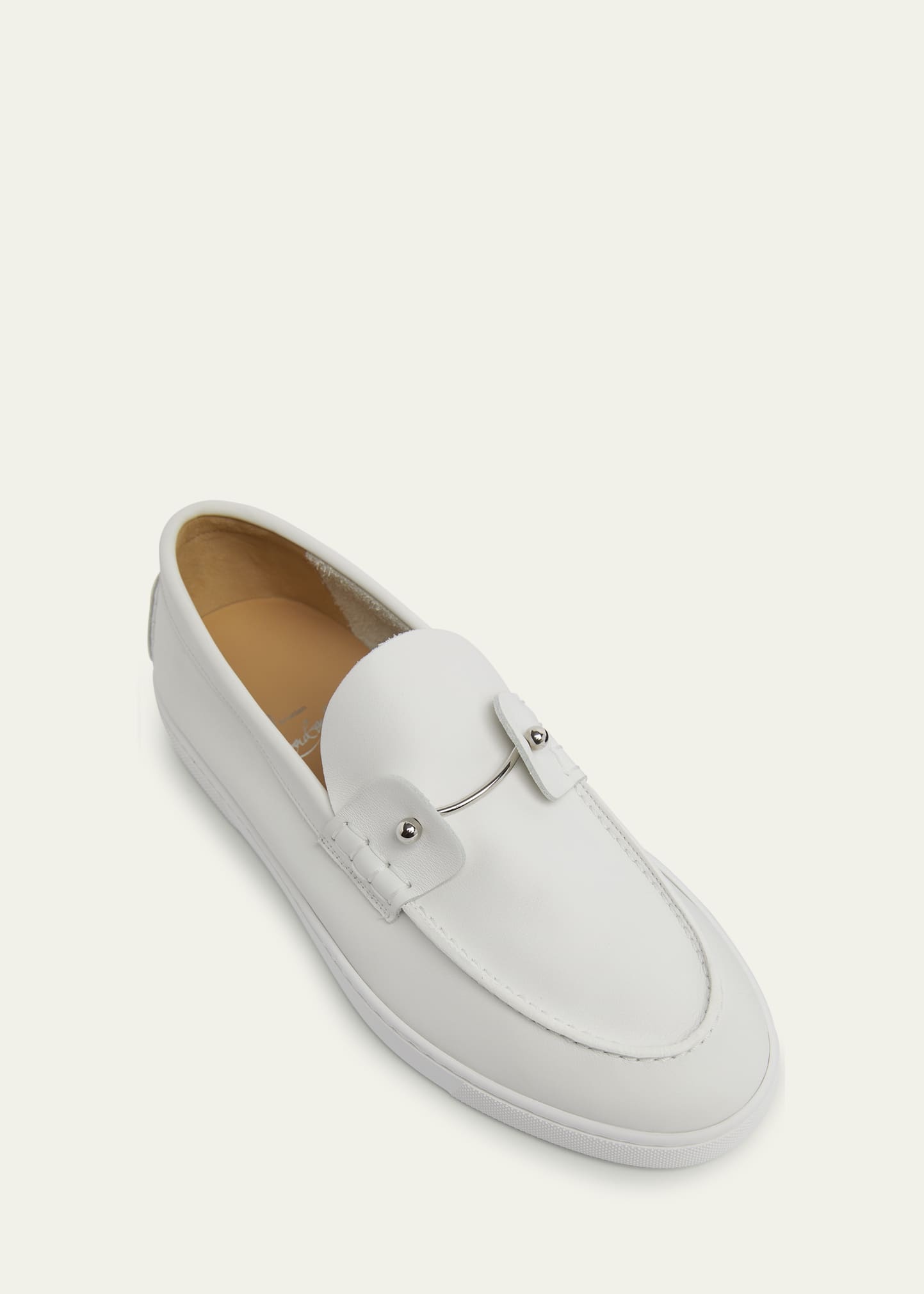 Men's Chambeliboat Leather Loafers - 4