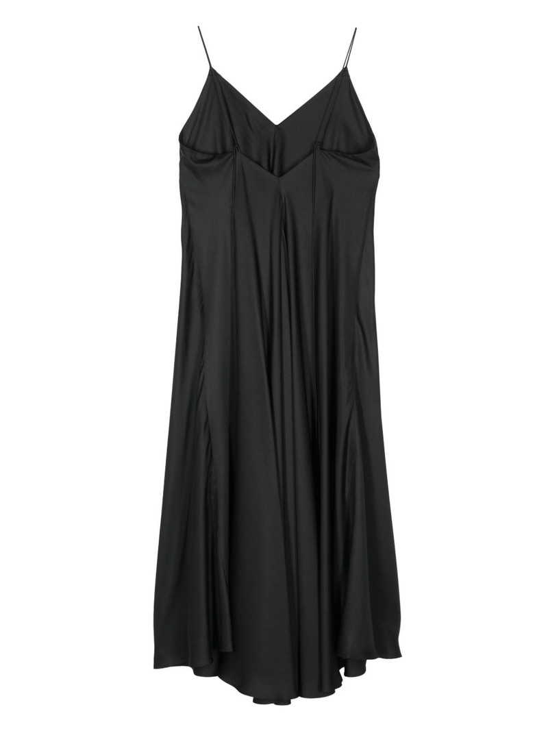 RÓHE asymmetric silk dress outlook