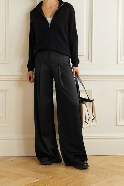 Alice + Olivia Merilyn wool-blend wide-leg pants outlook