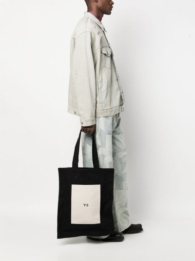 Y-3 Lux organic cotton tote bag outlook