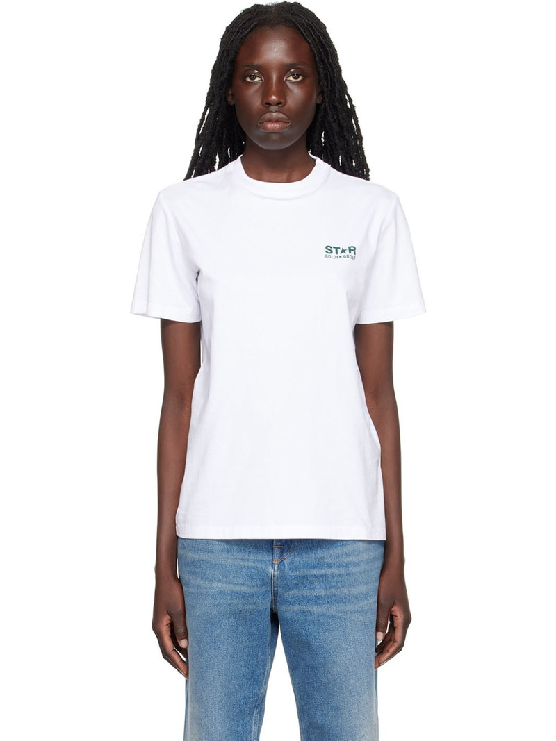 White Printed T-Shirt 1