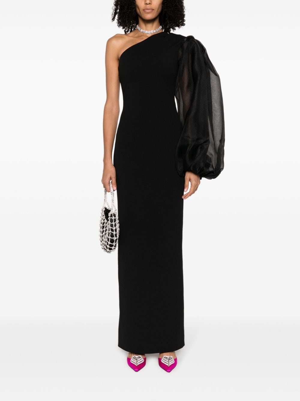 Hudson one-shoulder gown - 2