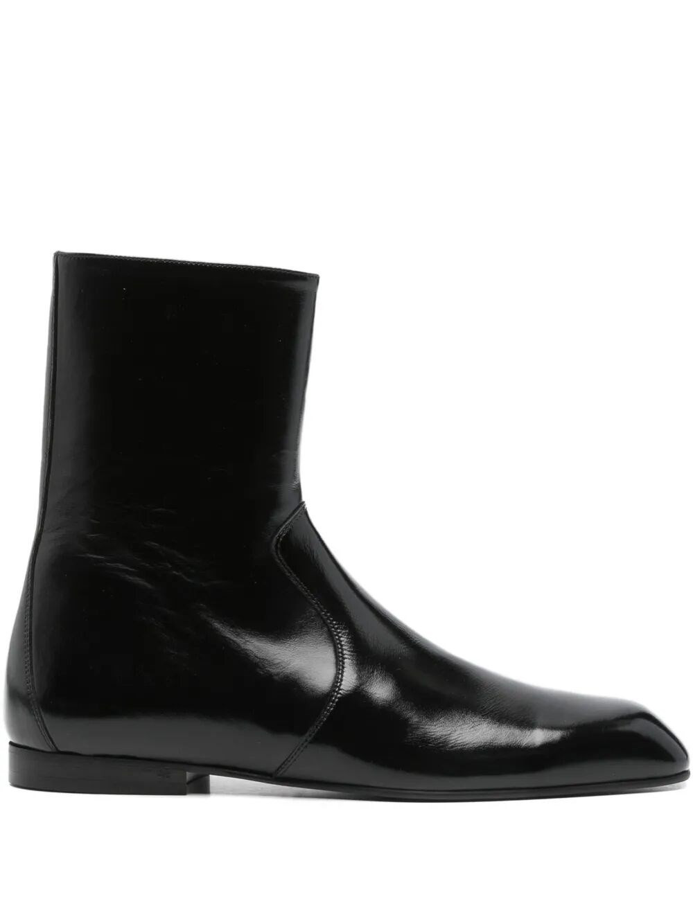 Introducing the exquisite "COLT" ANKLE BOOT from KHAITE, a luxurious addition to your footwear colle - 1