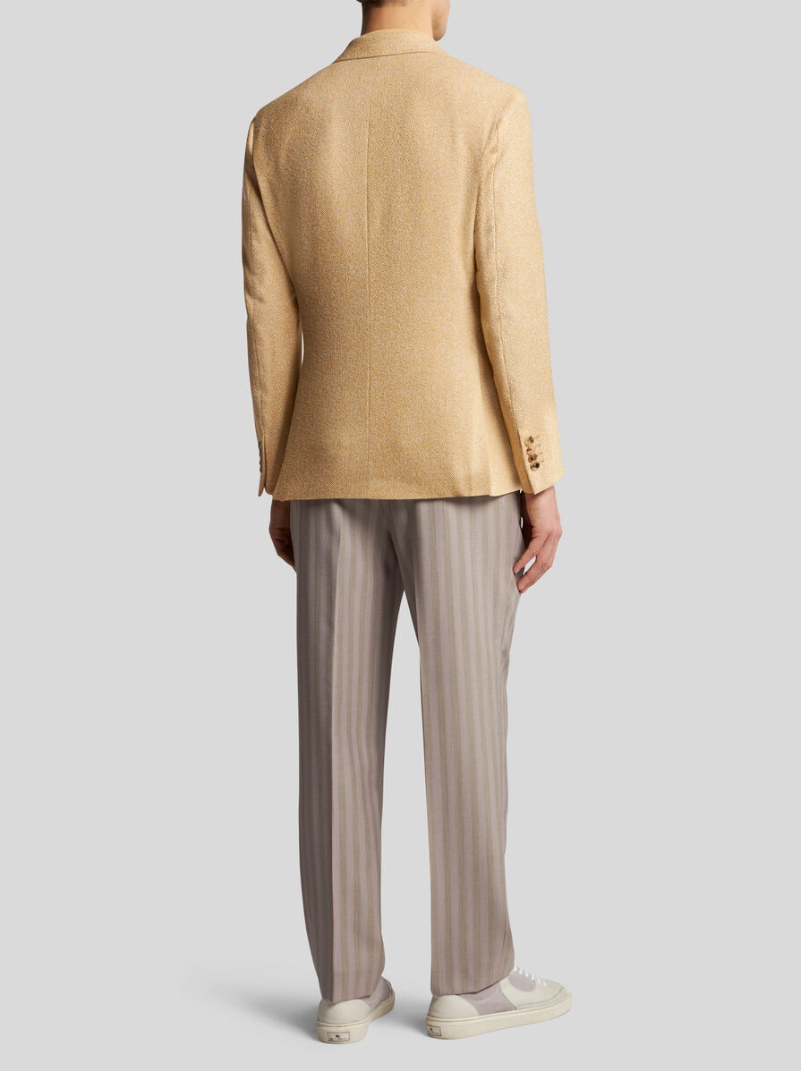 WOOL- AND ALPACA WOOL-BLEND BLAZER - 4