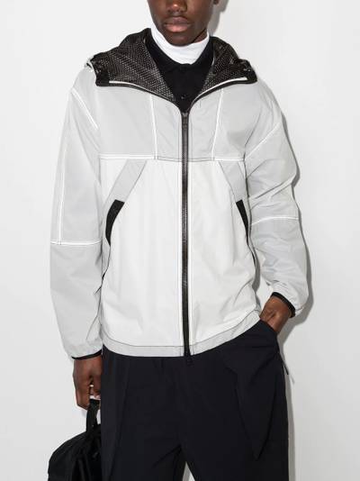 Moncler Doi Ran two-tone jacket outlook