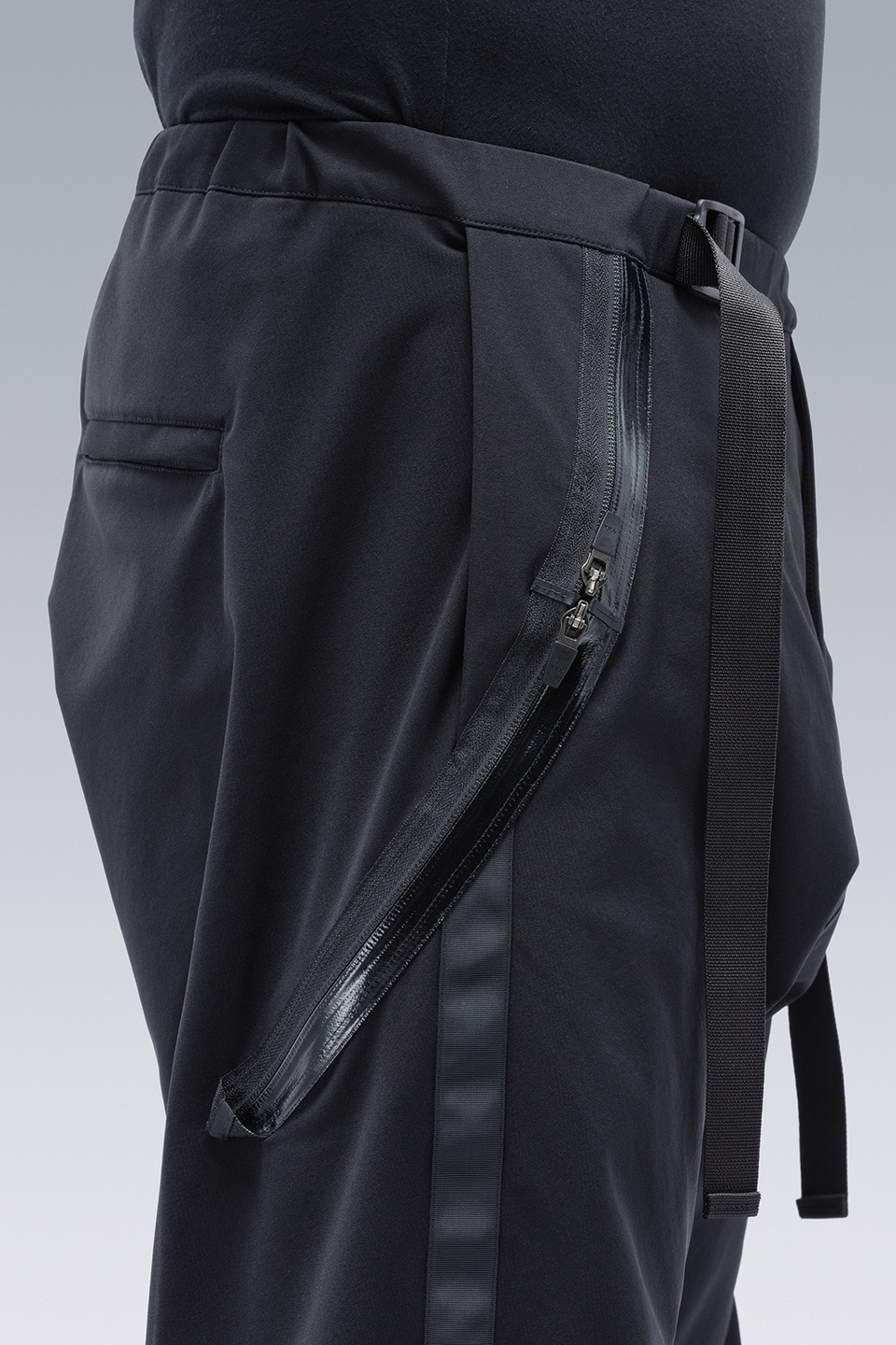 P35-DS schoeller® Dryskin Drawcord Cargo Trouser Black - 36
