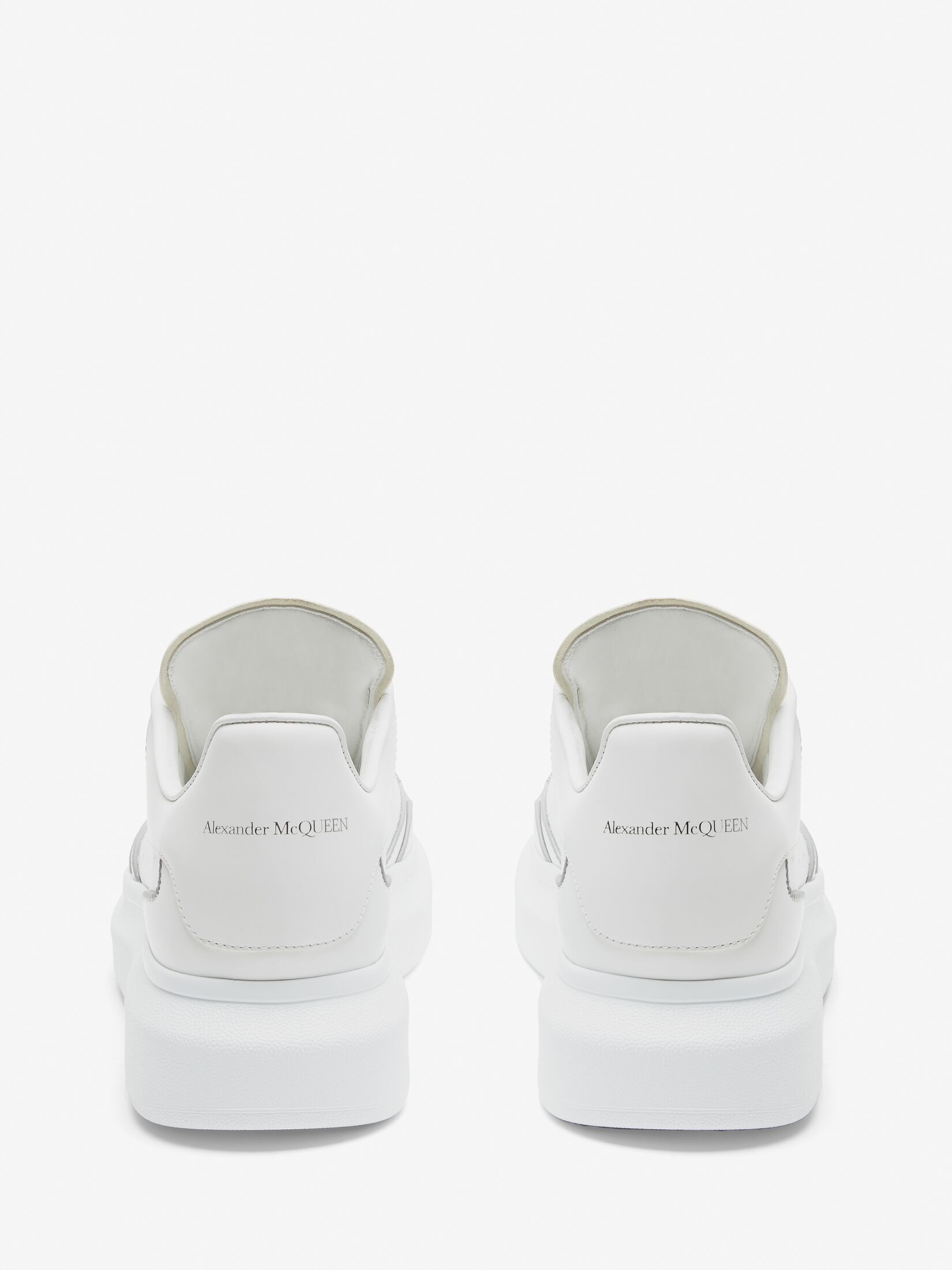 Men's Oversized Sneaker in White/silver - 3