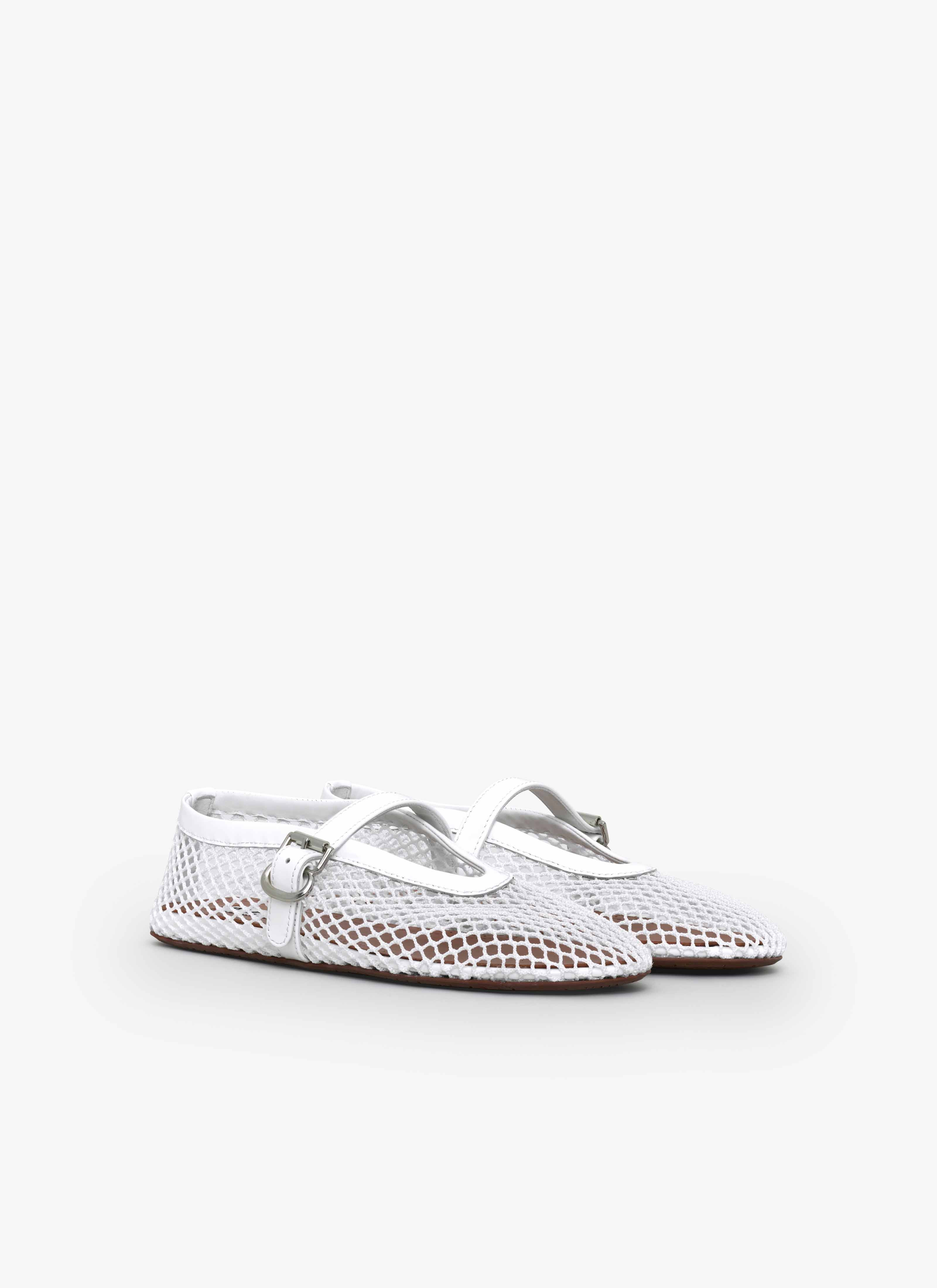 BALLET FLATS IN FISHNET - 3