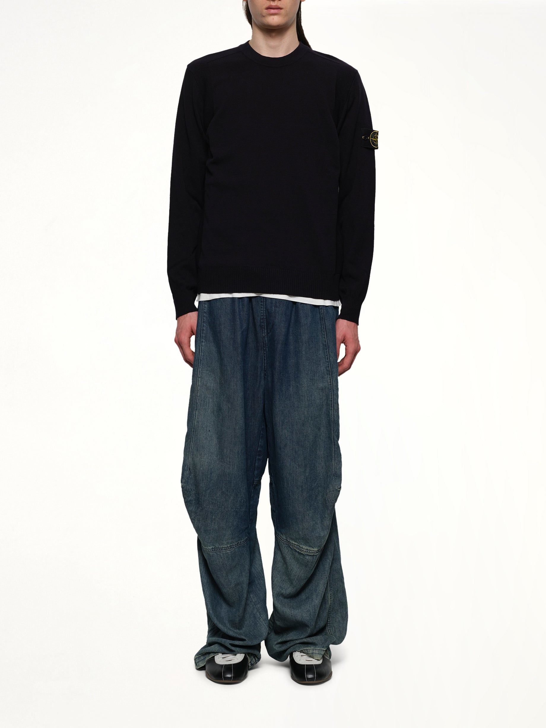 510000 Crewneck Sweatshirt in Navy Blue - 7