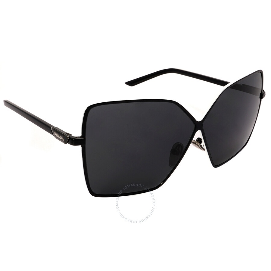 Prada Dark Grey Butterfly Ladies Sunglasses PR 5Y0S 1AB5S0 64 - 2