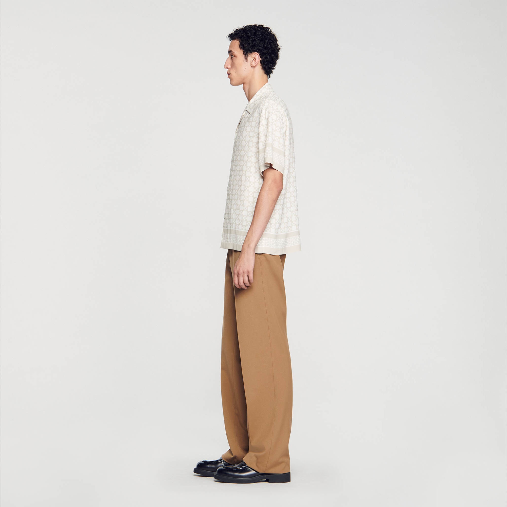 SQUARE CROSS SHORT-SLEEVED SHIRT - 7