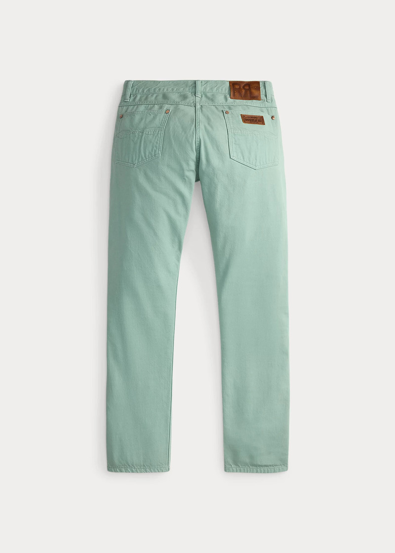 RRL by Ralph Lauren High Slim Turquoise Jean outlook