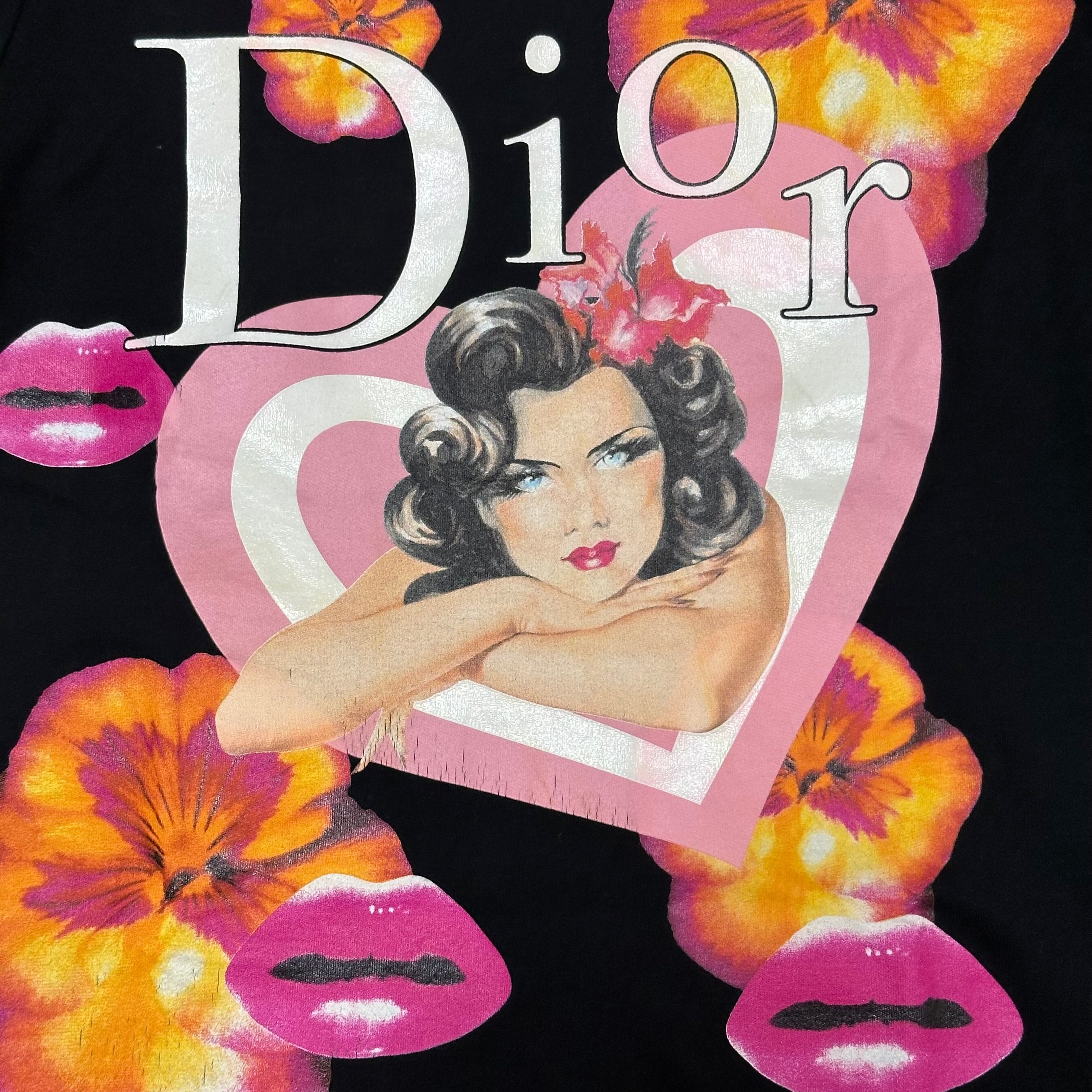 CHRISTIAN DIOR Spring Summer 2005 Floral Print T-Shirt - 3