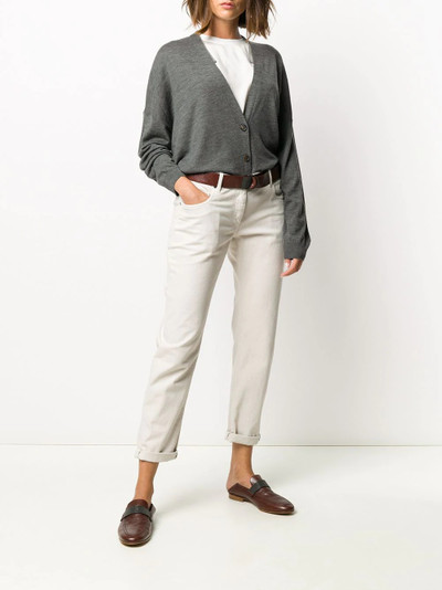 Brunello Cucinelli buttoned long-sleeved cardigan  outlook