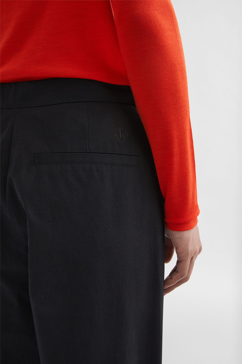 Cotton Tapered Trousers 6