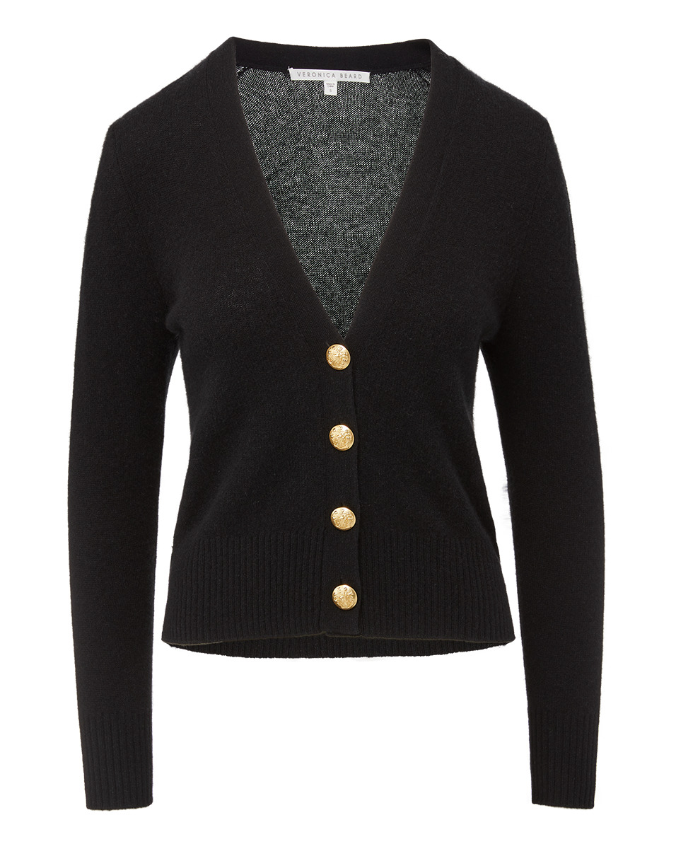 SOLENE CASHMERE CARDIGAN - 1