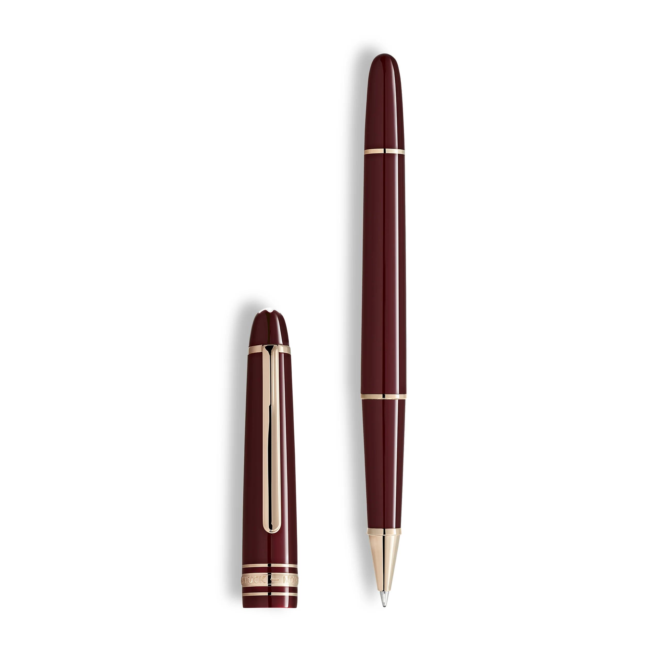MEISTERSTÜCK BURGUNDY RED CLASSIQUE ROLLERBALL - 1