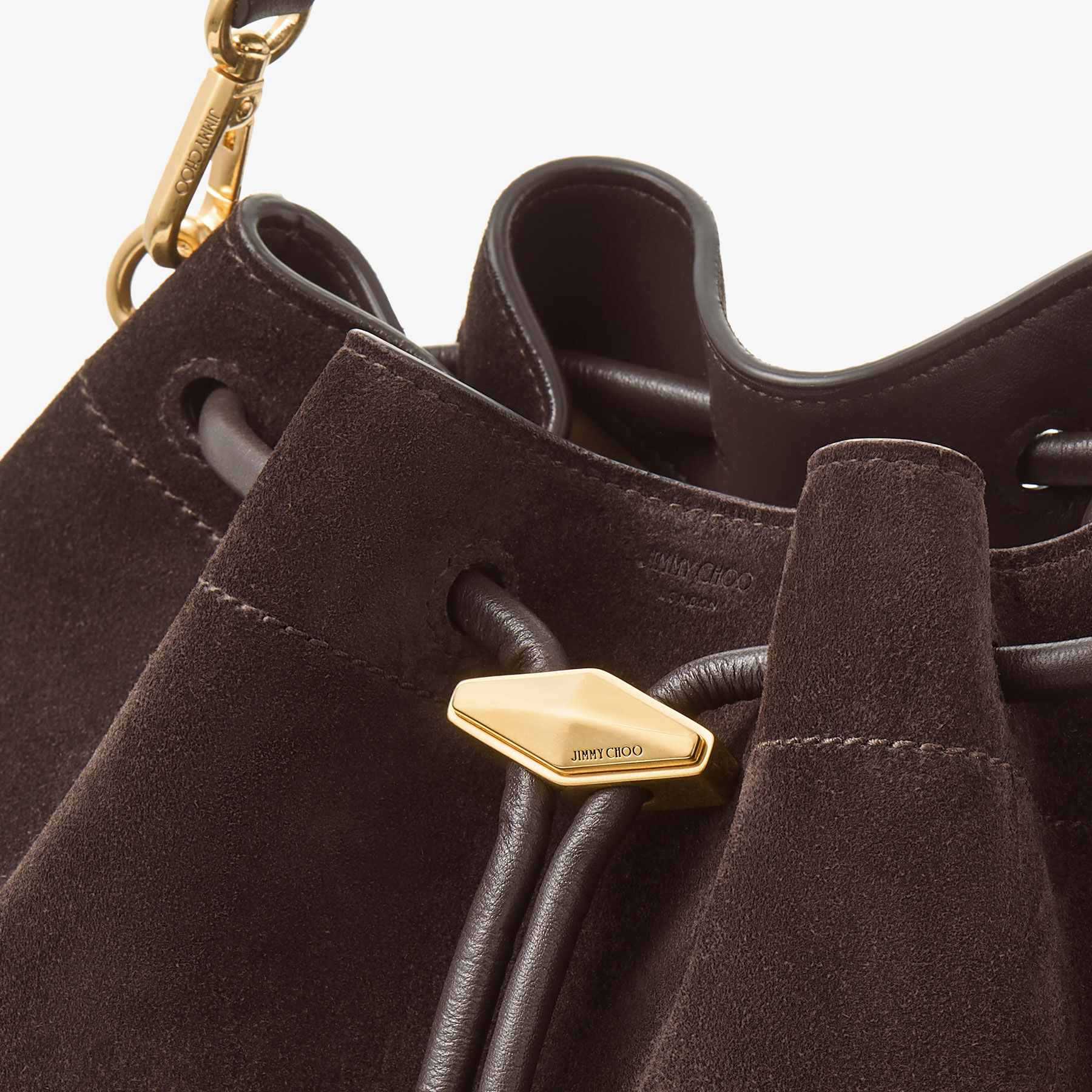 Cinch M
Coffee Suede Shoulder Bag - 4